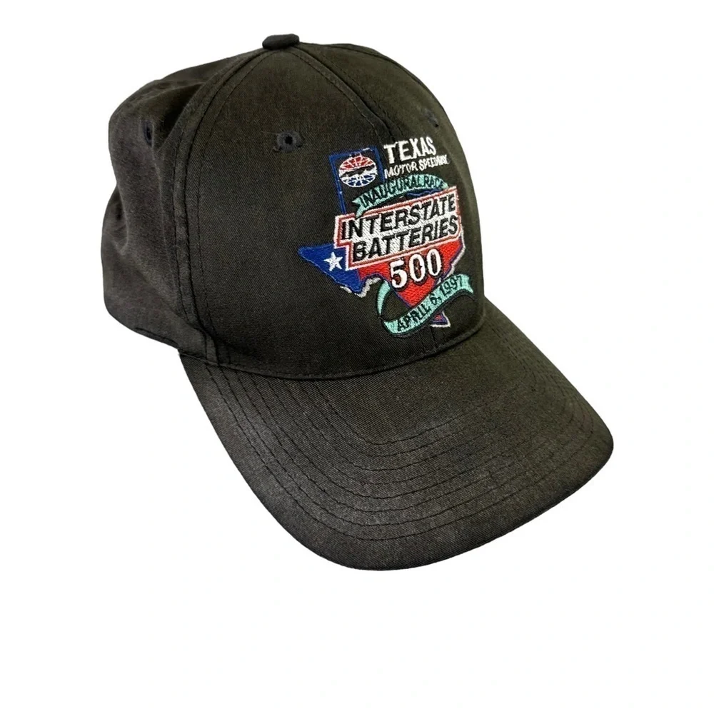 Vintage 1997 Texas Motor Speedway Cap Hat Interstate Batteries 500 Snapback